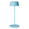 **Lampadaire moderne en métal bleu**